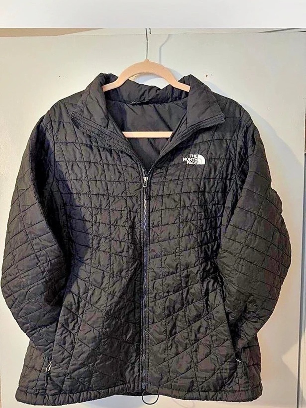 The North Face ThermoBall Jacket Quilted Black Size Medium
